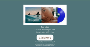 Dua Lipa - Radical Optimism (Amazon Exclusive Blue Transparent Vinyl)